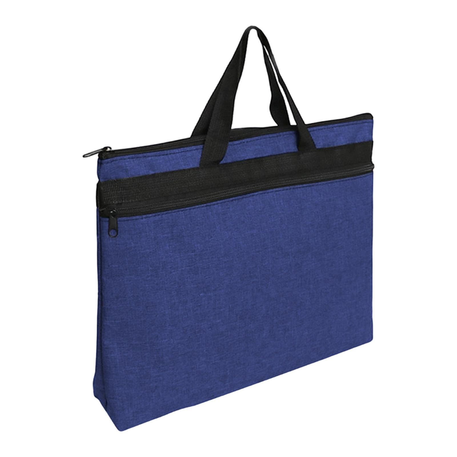 ATORSE Business Briefcase Paper Files Storage Bag for Outdoor Meeting Business Trip Dark Blue 38X7X30Cm Crafts | Needlecrafts & Yarn | Crocheting & Knitting | Totes & Cases-image-29