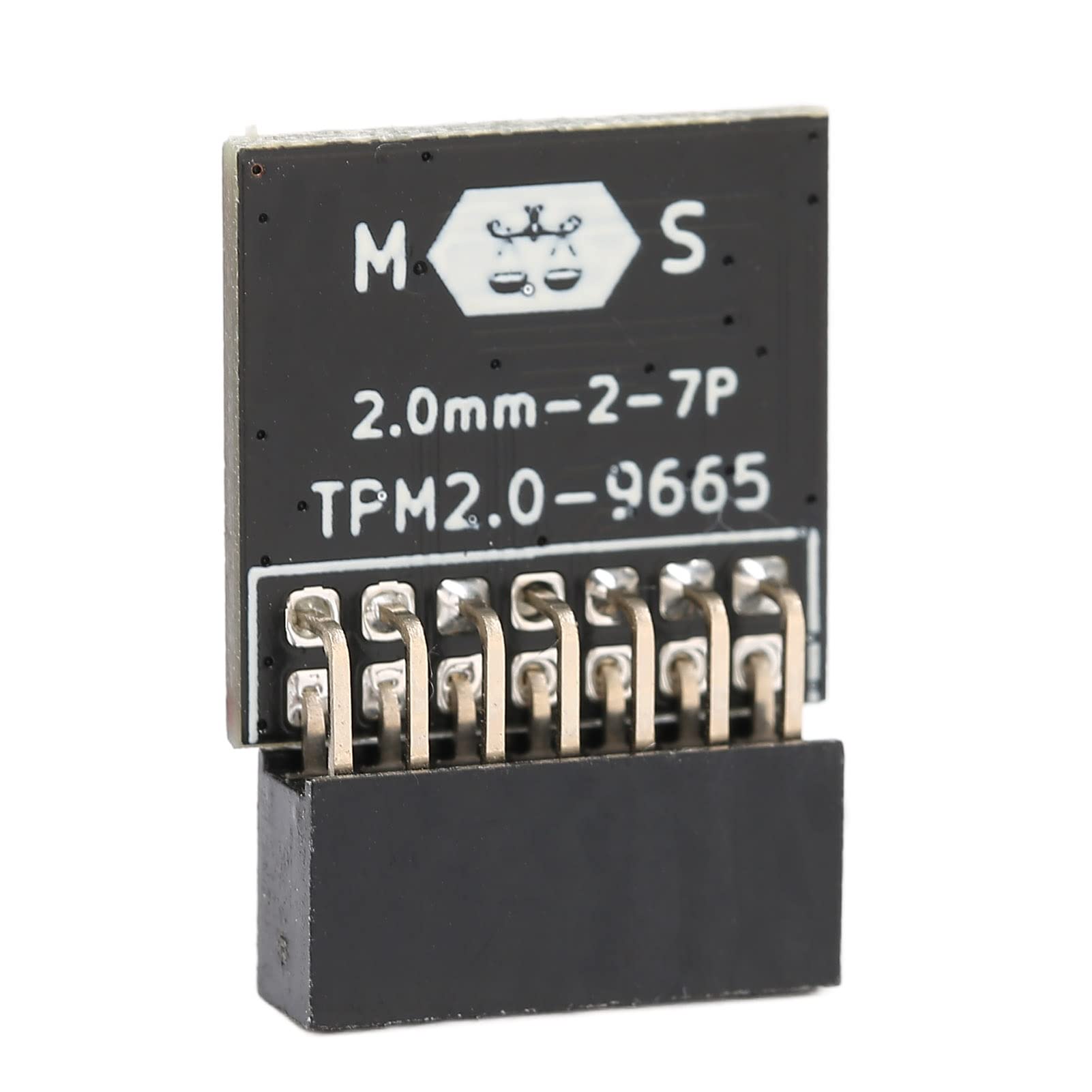 14-Pin TPM 2.0 Module, TPM 2.0 Module Robust PC Architecture Encryption Security Module for 7 64-bit for 8.1 for MSI 32/64-bit