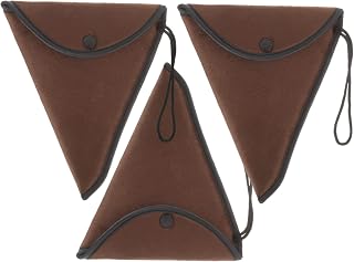 3pcs Thick Ocarina Bag for 12 Holes Portable Storage Pouch String Travel Case for Musical Instruments Protective Holder for Outdoor Use