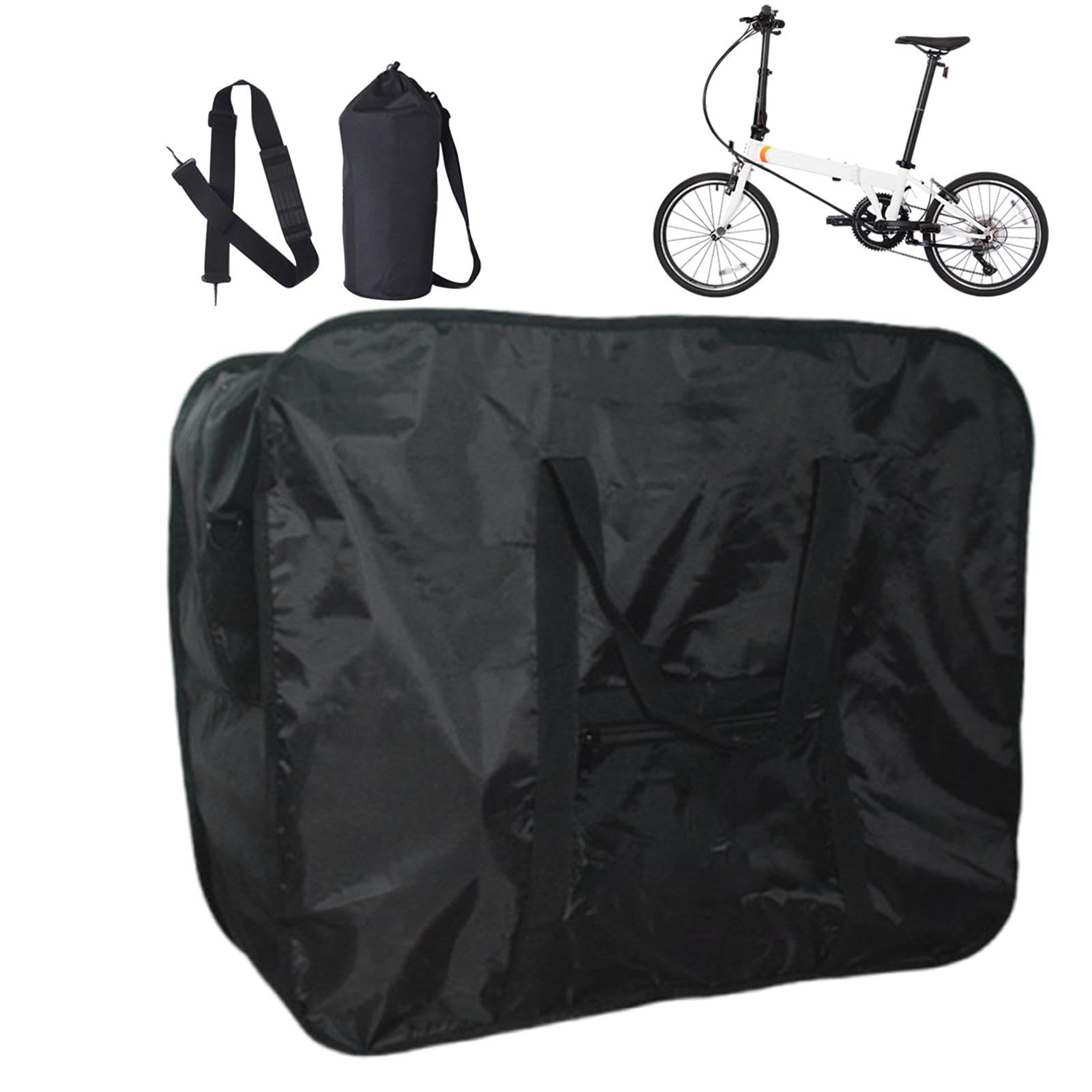 Borsa da ciclismo pieghevole, borsa da trasporto per ciclismo | Custodia per il trasporto in bicicletta - Robusta borsa da viaggio per ciclismo, custodia da ciclismo pieghevole all'aperto per trasport