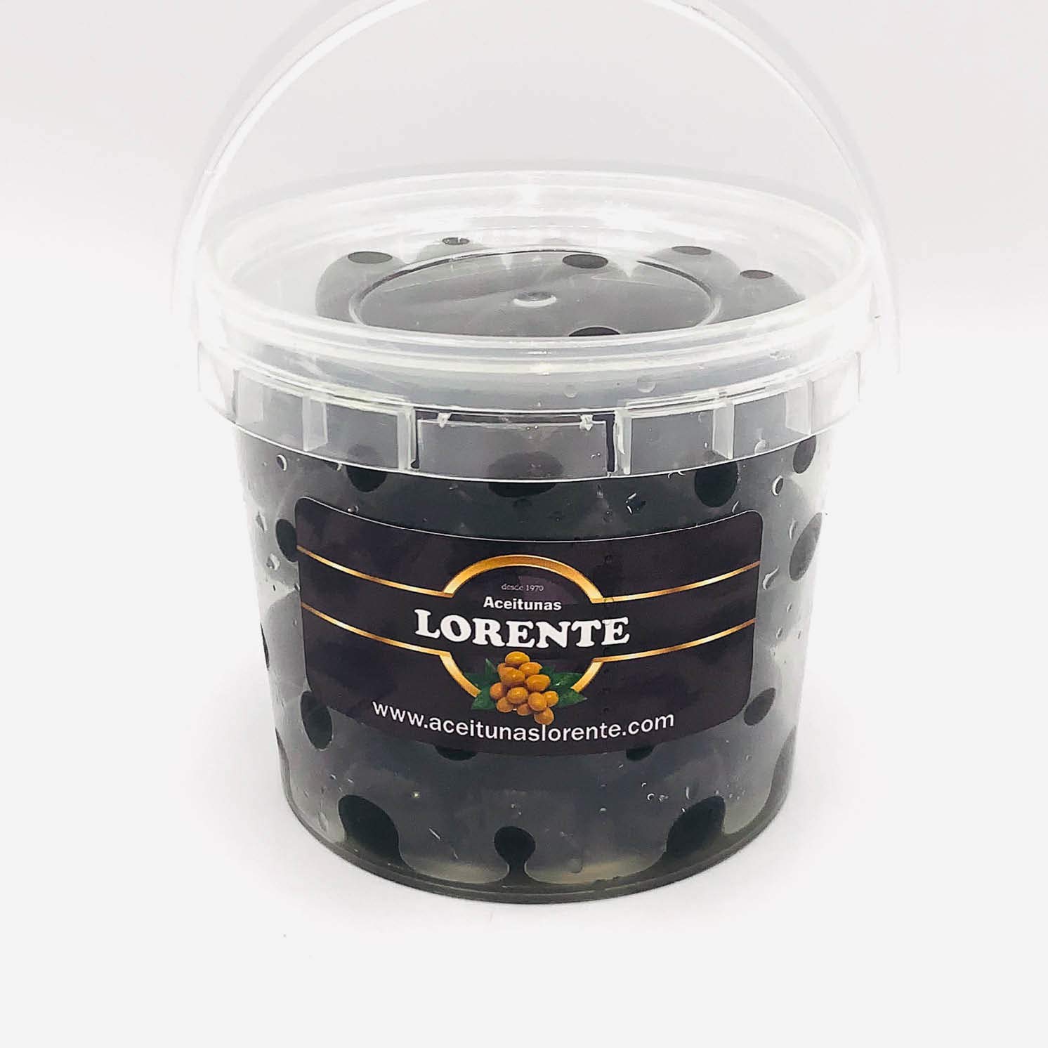 Aceitunas Cacereña Negra con Hueso (500 gr.)