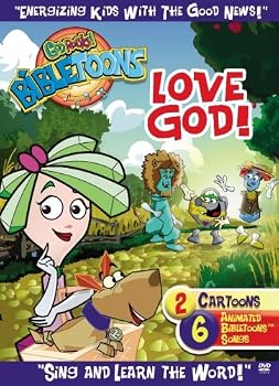 DVD BibleToons - Love God by God Rocks (DVD Video 2007) Book