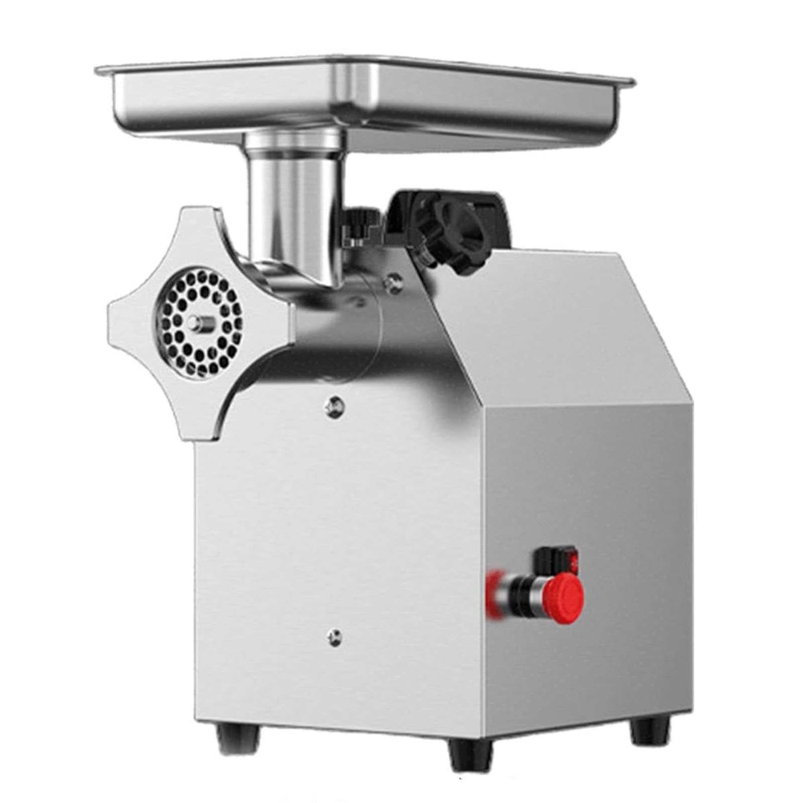 OLSKFUH Commercial High-Power Meat Grinder, Fully Automatic Meat Mincer, Sausage Stuffer, Small Electric Meat Stirrer, And Multifunctional Meat Slicer.,