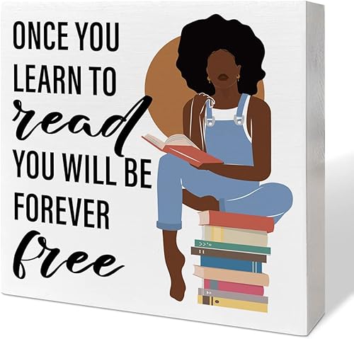 Decoración de escritorio para guardería, decoración afroamericana para habitación de niños, decoración de sala de juegos, regalos de niña negra, My