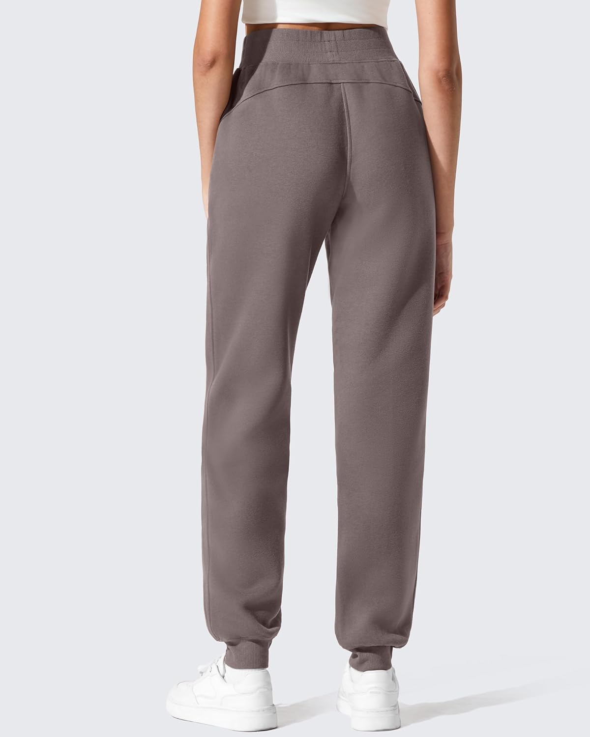 G4Free Flurrylux Cotton Fleece Lined Joggers for Women High Waist Sweatpants Winter Pants Warm Casual Lounge Workout - Image 6