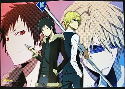 デュラララ ピンナップポスター 折原臨也 平和島静雄 アニメ アニメ 萌えグッズ ホビー