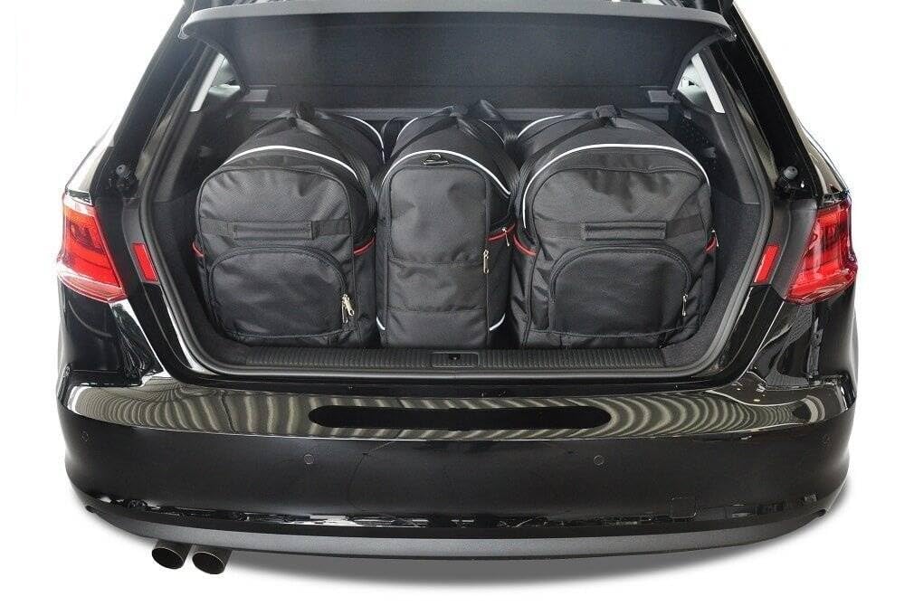KJUST Set di Borse per Auto Dedicate 3 pz Compatibile con AUDI A3 8V 2012-2020