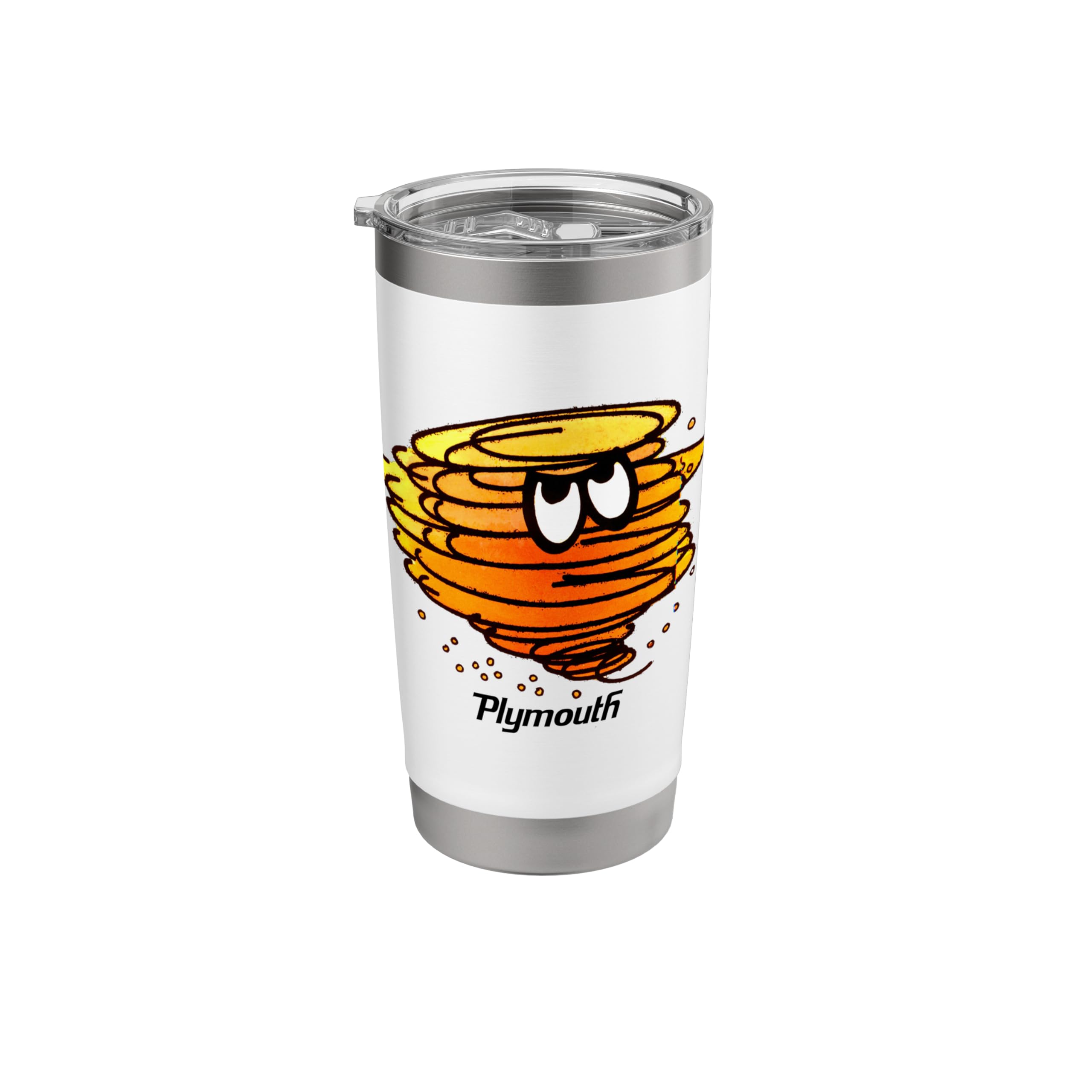 Plymouth Duster Logo Stainless Steel Insulated Tumbler
