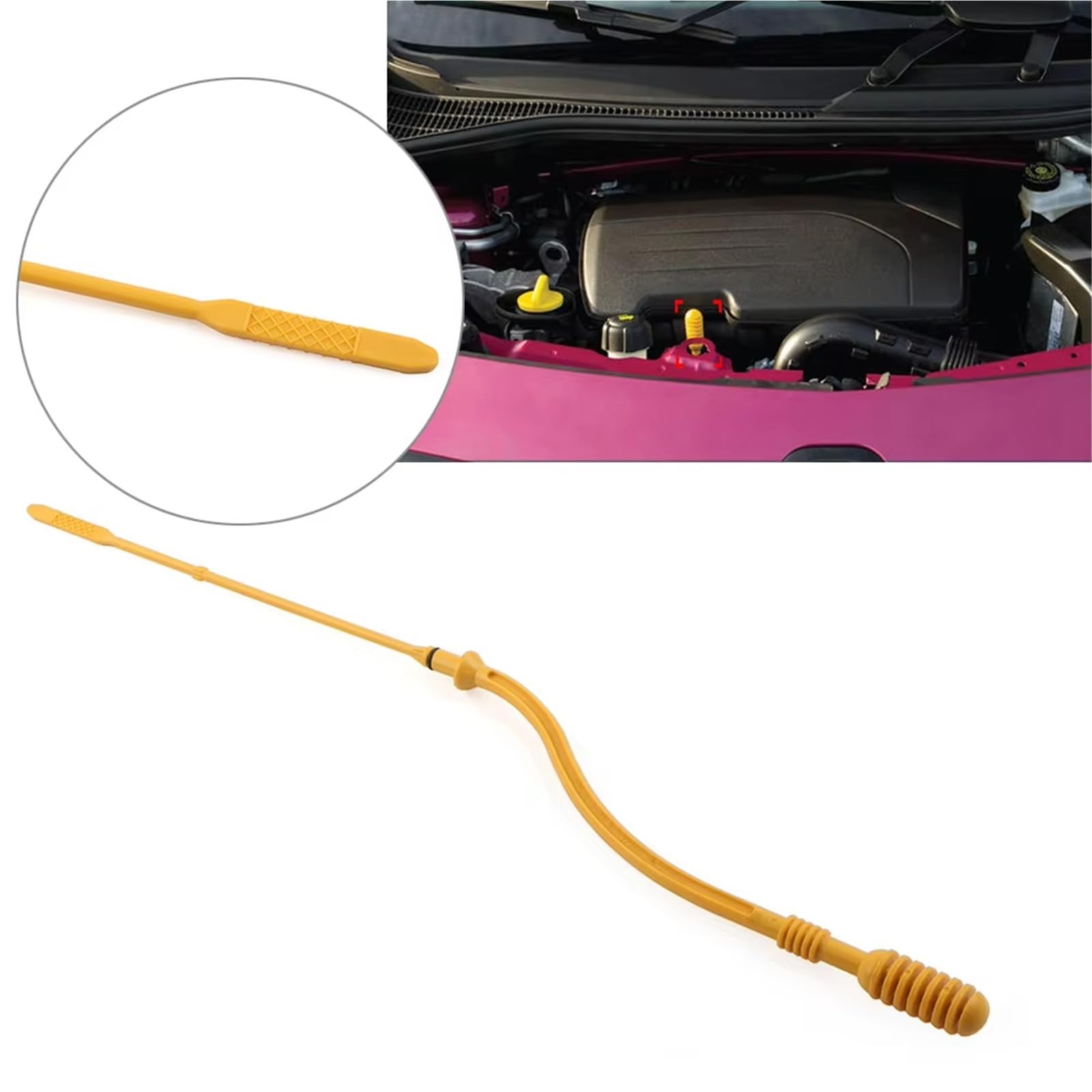 Astina Livello dell'olio Compatibile Con Nissan Per Micra III Hatchback 2003 2004 2005 2006 2007 2008 2009 2010 Sensori Livello Olio Auto Asta Di Livello Olio Motore