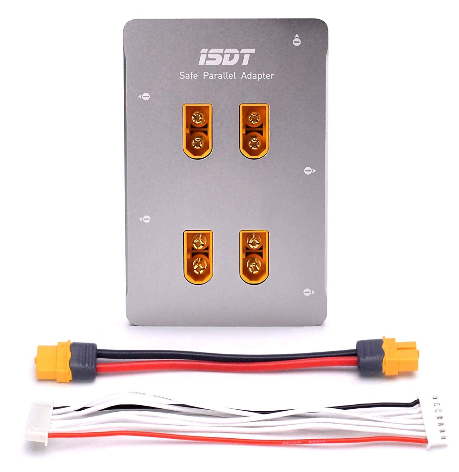 ISDT PC-4860s Lipo Battery Charge Board, 1-8S XT60 Safe Parallel Charge Board Balance Piastra di ricarica per RC Caricabatteria batterie al litio (4 canali)