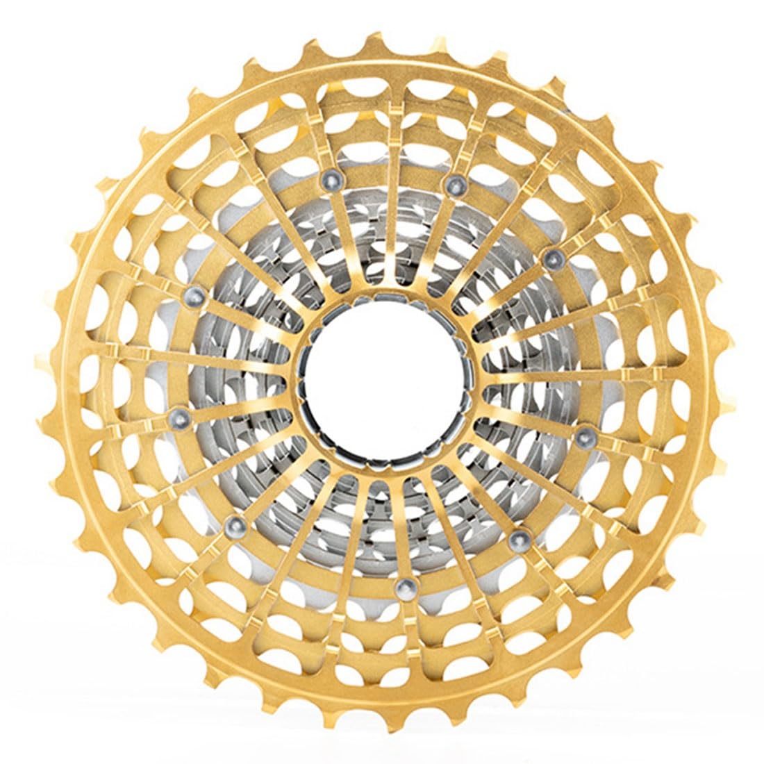 Cassette De Bicicleta De Carretera De 12 Velocidades 11-28T/30T/32T/34T/36T Piñones De Cassette Ultraligeros Oro Plata HG Accesorios De Bicicleta De Velocidad Variable