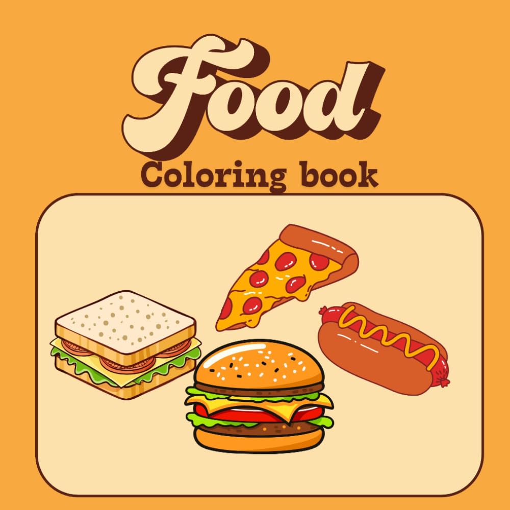 Food coloring book