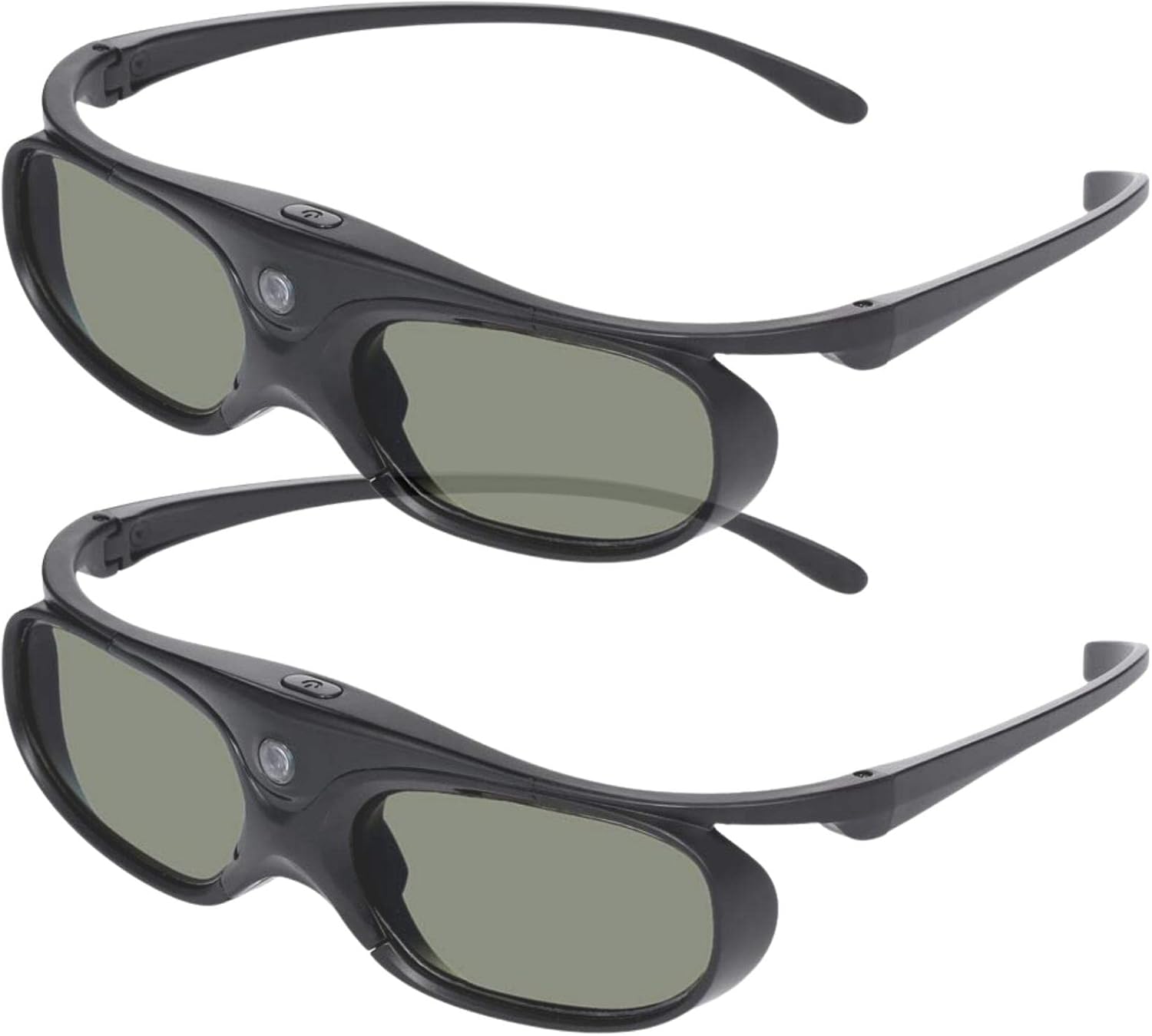 Sintron 2X ST08-DLP 3D Active DLP-Link Glasses Eyewear Rechargeable - 144Hz for 3D-Ready DLP Projectors Including Optoma