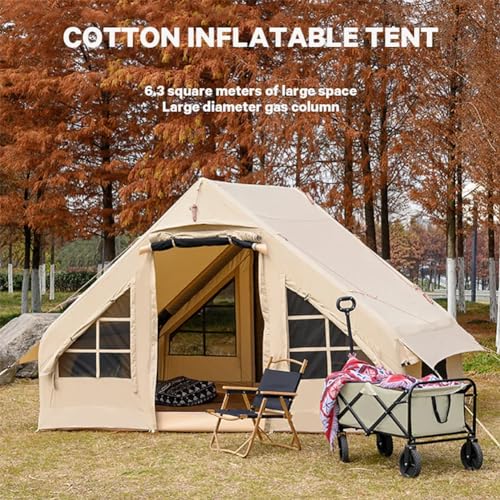 Carpa Inflable Grande para Camping para 2-4 Personas miniatura 3