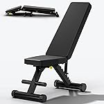 Elevens Weight Bench Adjustable Workout Bench for Home, Incline Bench for Bnech Press, Strength Training Bench-Upgraded Version