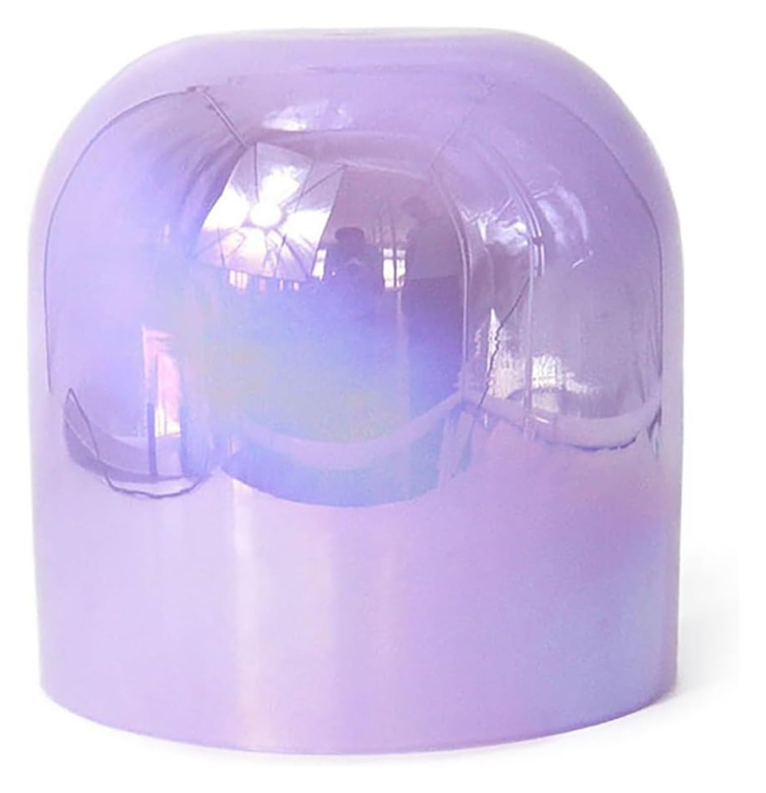 Frosted Quartz Note Crystal Singing Bowl, 432Hz, for meditazione yoga e guarigione sonora, ciotola di quarzo chakra, con percussore acrilico e anello di tenuta gratuiti, viola(8 Inch E Note)