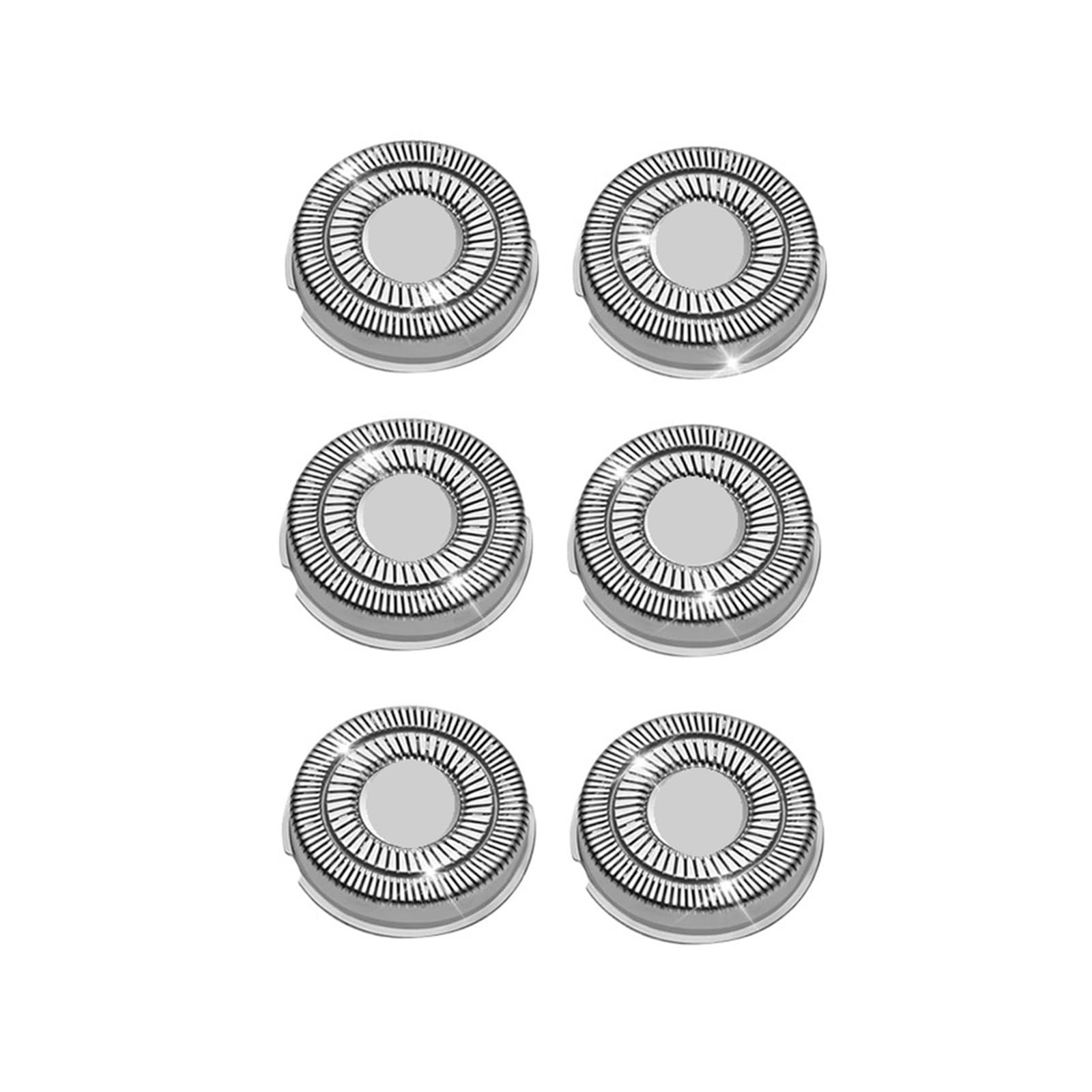Testine Di Ricambio SH70 Doppie Lame Compatibili Con Philips Norelco | Rasoio 7000 S7010 S7310 S7370(SH70 6PCS)