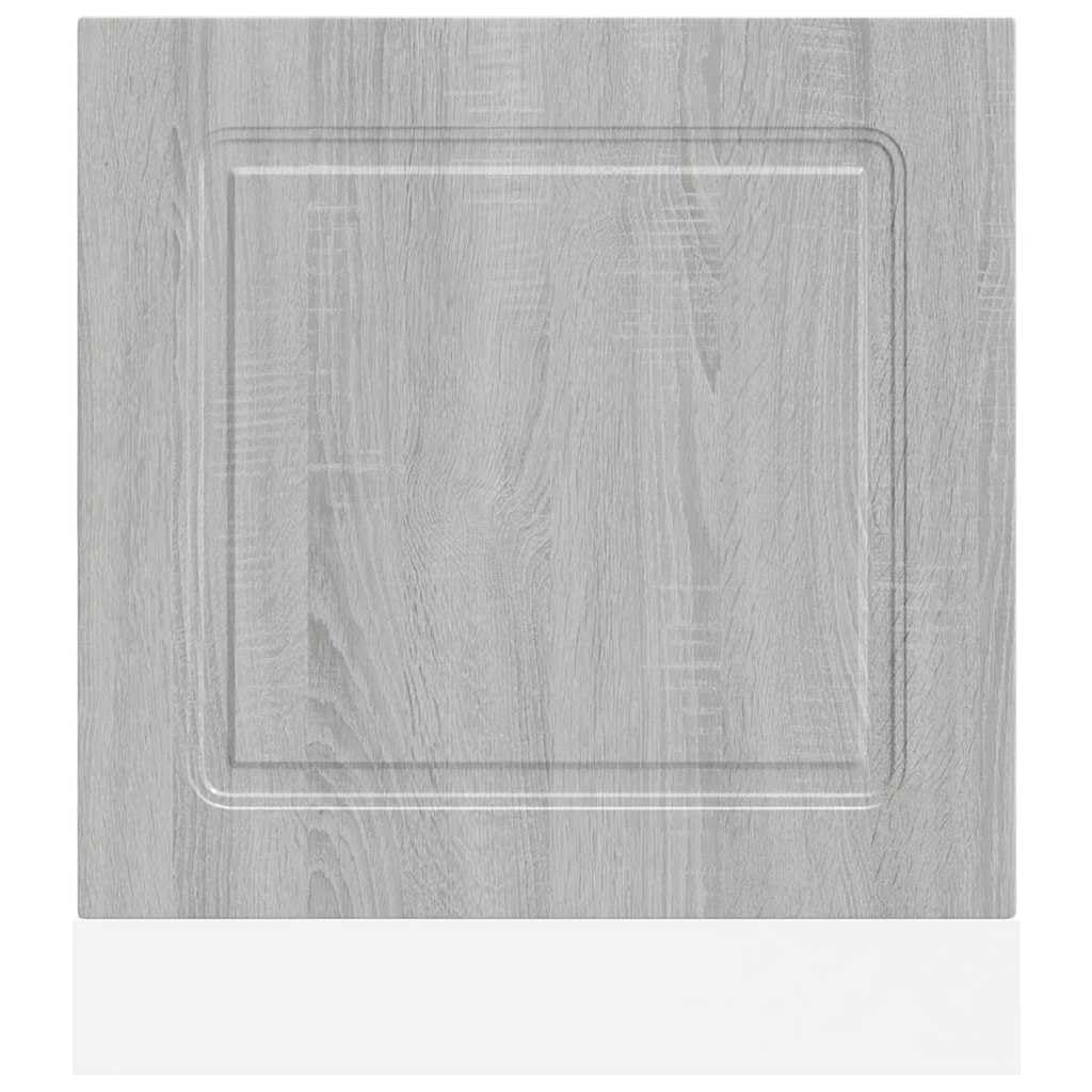 Générique Geschirrspüler 60 cm, Sonoma, Grau, 60 x 1,5 x 57 cm, aus Holz, glatte Oberfläche, feuchtigkeitsbeständig, leicht zu reinigen mit einem feuchten Tuch, zeitloses Design
