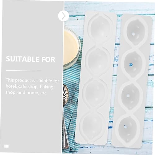 Miniatura 4 de Ciieeo Molde para tarta de huevo, moldes de media esfera, moldes para tartas, mini moldes para hornear moldes para hornear Molde de para pastel de