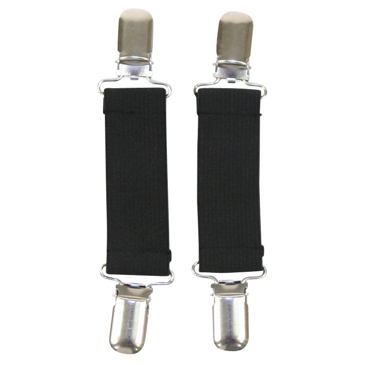 Toddlers Elastic Mitten Clips,One Size,Black Hair Clips