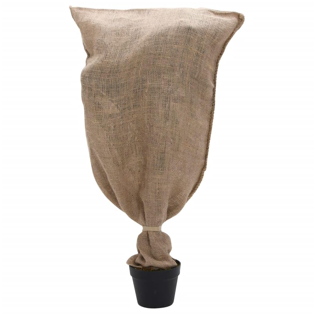 Brokky 155805 Sacchi di Iuta 30pz 60x105 cm 100% Iuta 220 gsm Sacco di Iuta Grande, Sacco di Patate, antigelo per Piante, svernamento, Sacco da Giardino, Sacchetto di Iuta Multifunzionale, Resistente