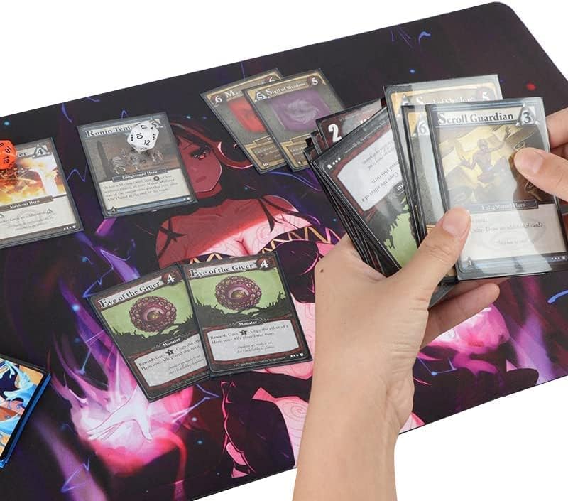 Miniatura 2 de MTG - Tapete de juego de 24 x 14 pulgadas, parte inferior de goma antideslizante, compatible con CCG RPG TCG