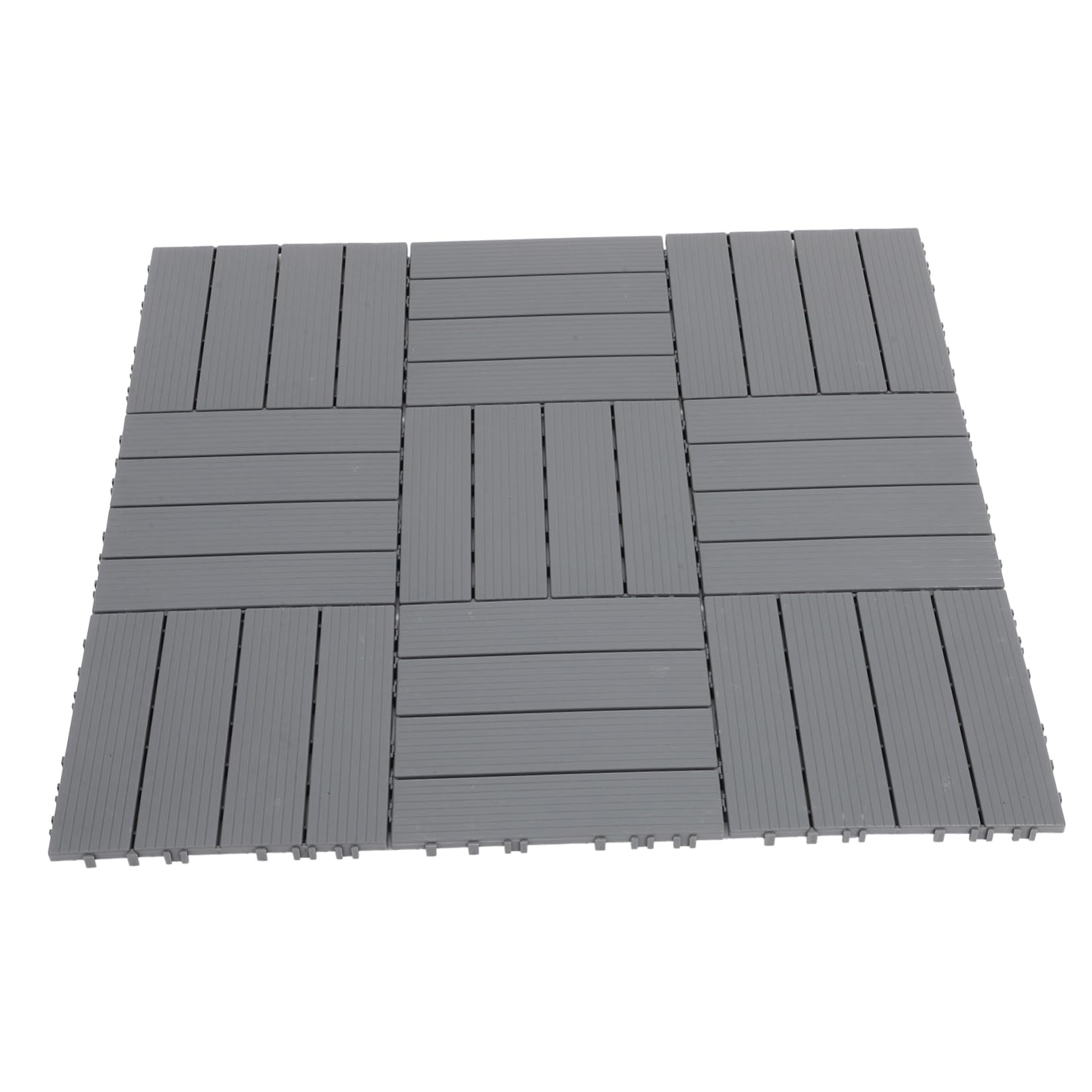 Baldosas de Plástico Entrelazadas para Exterior 11 Piezas Pp