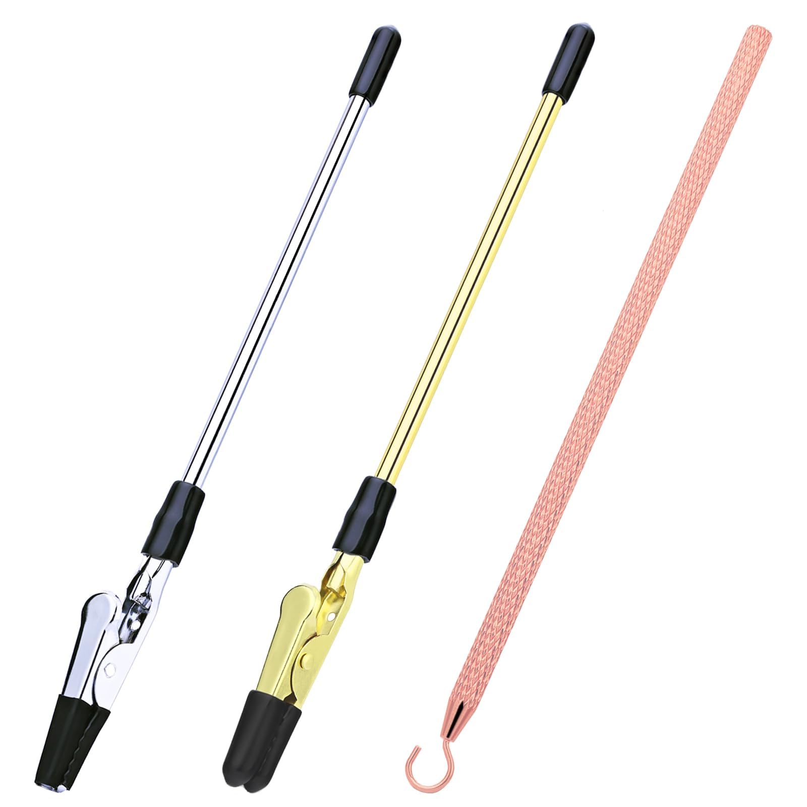 3Pcs Bracelet Helper Tool - Quick Release Fastening Helpers Tool Hooks for Jewelry, Watch, Chain Bracelet Wearing - Easy to Put on Yourself - with Non-Slip Rubber Tips-image-46