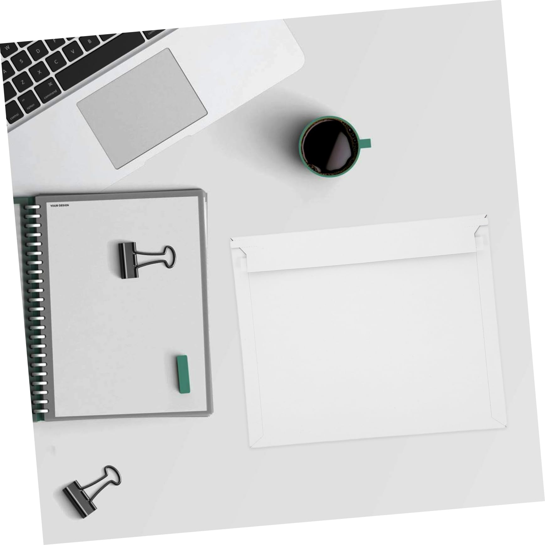 HOMSFOU 20 Pièces Enveloppes Expédition pour Documents Enveloppes Rigides Plates Pochettes pour Dossiers Expédition pour Cartes