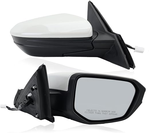 MOFOAP Power Heated Mirror 3 wires civic whhite