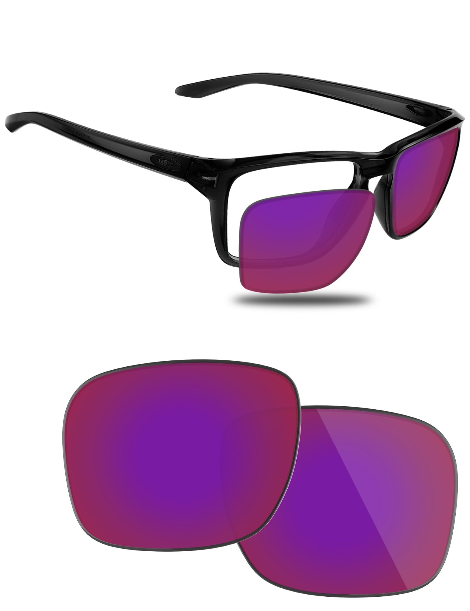 Fiskr Polarized Lenses Replacement Compatible with Oakley Sylas OO9448 57mm Sunglass, Impact Resistant &amp; Perfect Fit