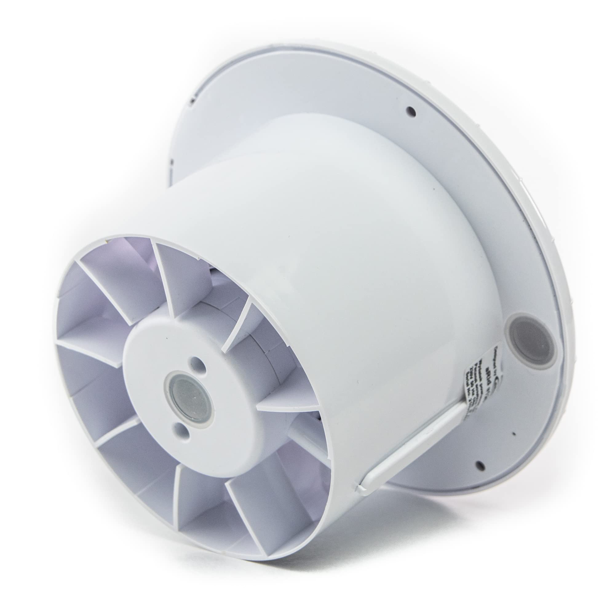 aRid – wydajny wentylator sufitowy z łożyskami kulkowymi, cicha technologia Ø 100/120/150 mm (Ø 120, HS+TS – czujnik wilgotności i timer)
