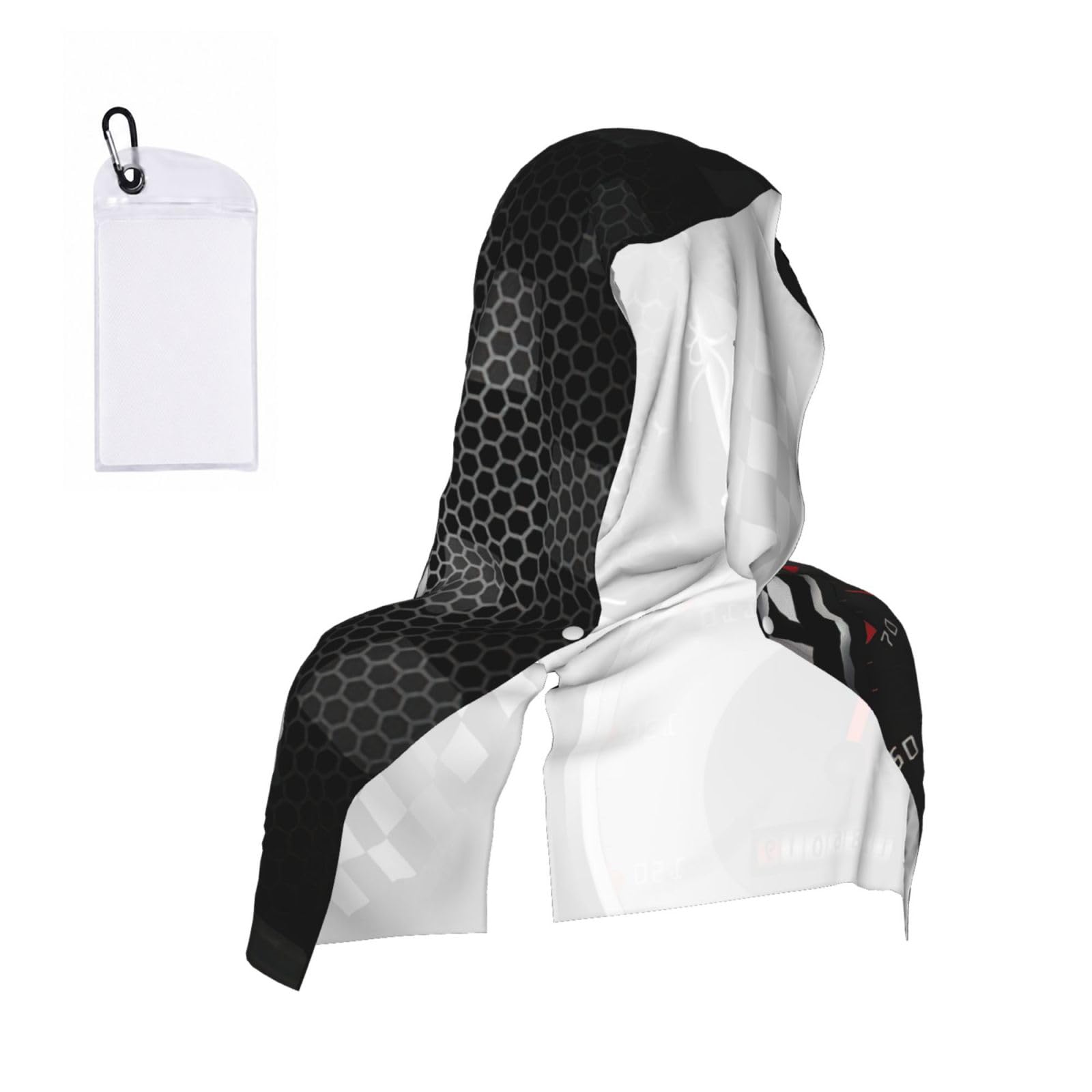 ZYJHYY Checkered Flag Racing Print Unisex Swimming Towel Practical Camping Towel Skin-Friendly Cooling Towel For Workout Training