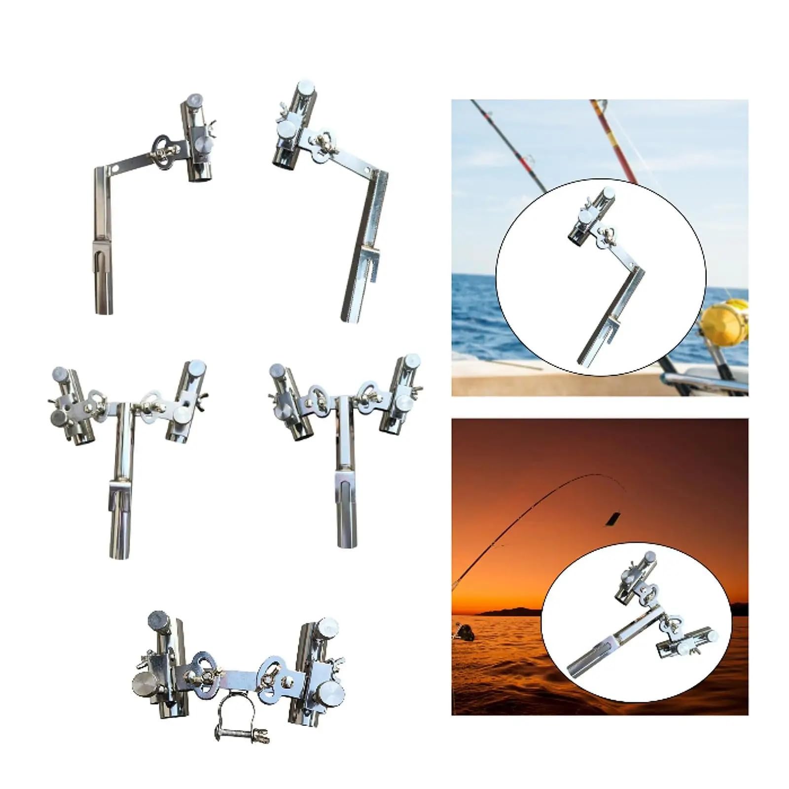 Supporto for canne da Pesca Supporto for Canna da Pesca for bacini Artificiali sulle sponde dei fiumi delle Barche