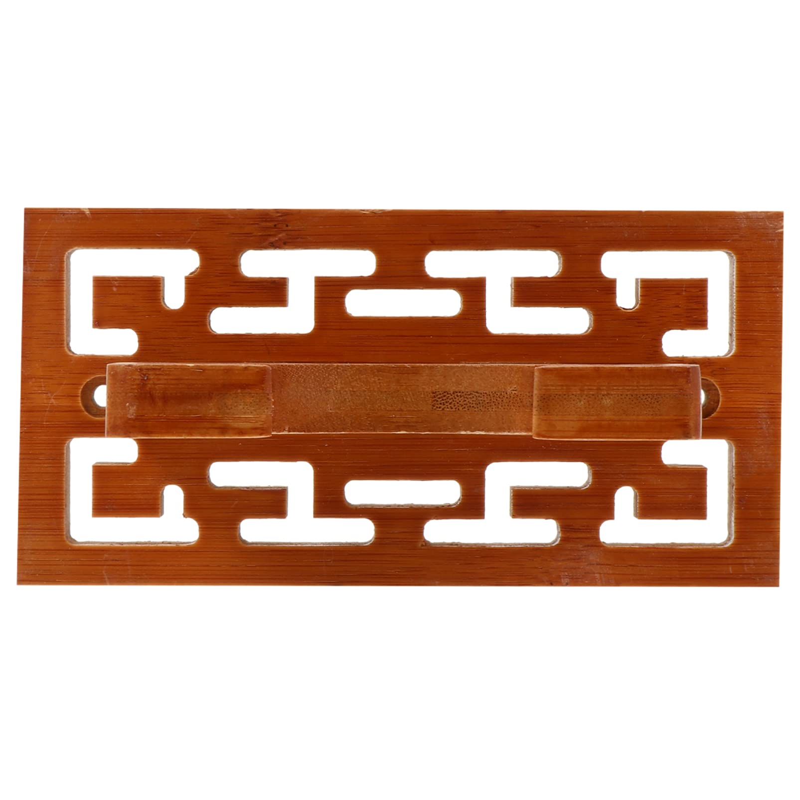 SUPVOX 1Pc Wooden Cucurbit Flute Holder Wall Mounted Storage Rack for Space Saving Display Durable Design Easy Installation Classic Finish for Organizing Musical