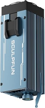 SCULPFUN IR-2 1064nm Infrared Module for S9, S30, S30 Ultra, SF-A9, S6 Pro, S10, 0.03mm Ultra-fine Spot, Strong Power Beam Head for Metal, Gold, Silver, Jewelry, Aluminium, Plastic, Blue, SF-1064NM