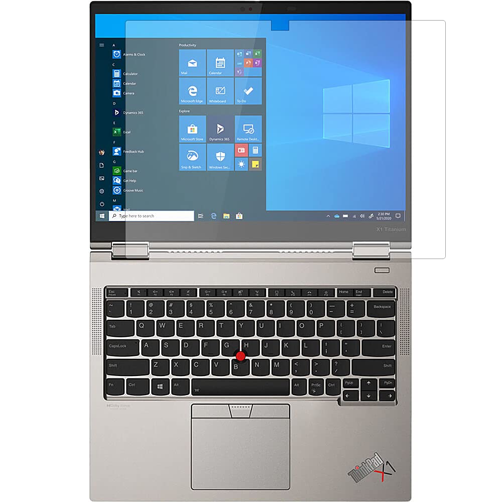 PcProfessional Screen Protector (Set of 2) for Lenovo Thinkpad X1 Titanium Yoga 13.5