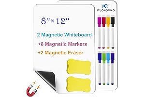 2 Pack Refrigerator White Board Magnet