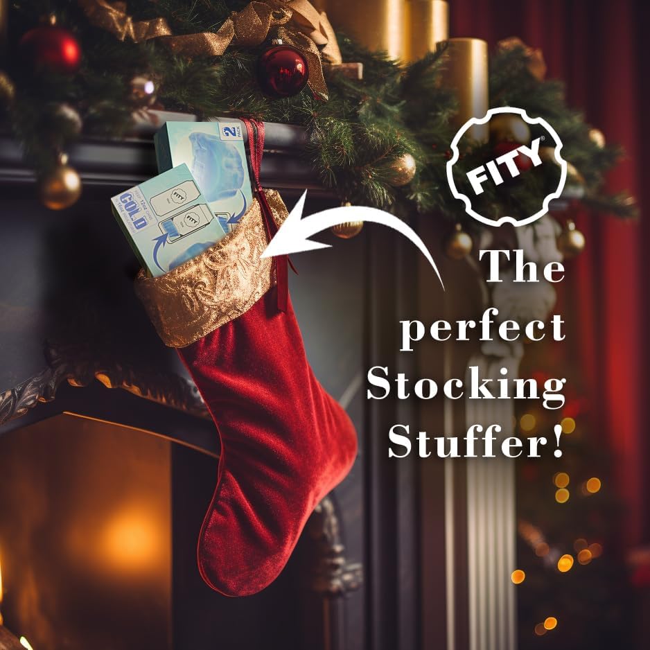 Miniatura 3 de FITY Freeze (paquete de 2)  Un adaptador de lata de 12 onzas congelables multiusos para vasos de lata de 16 onzas de alto. También utiliza cajas de