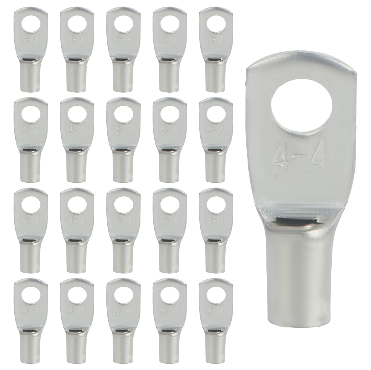 10x Kabelschuh 35 Mm² – M8 Ring, Unisoliert, Ver Produktbild-Vorschau 2
