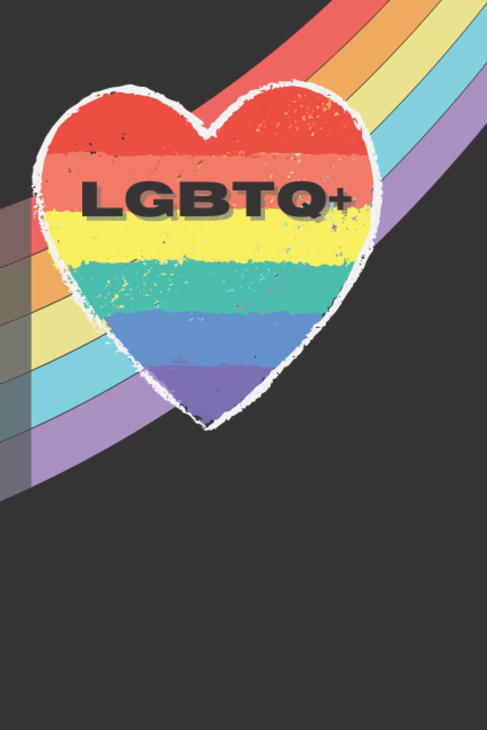 LGBTQ notebook: LGBTQ pride lined notebook