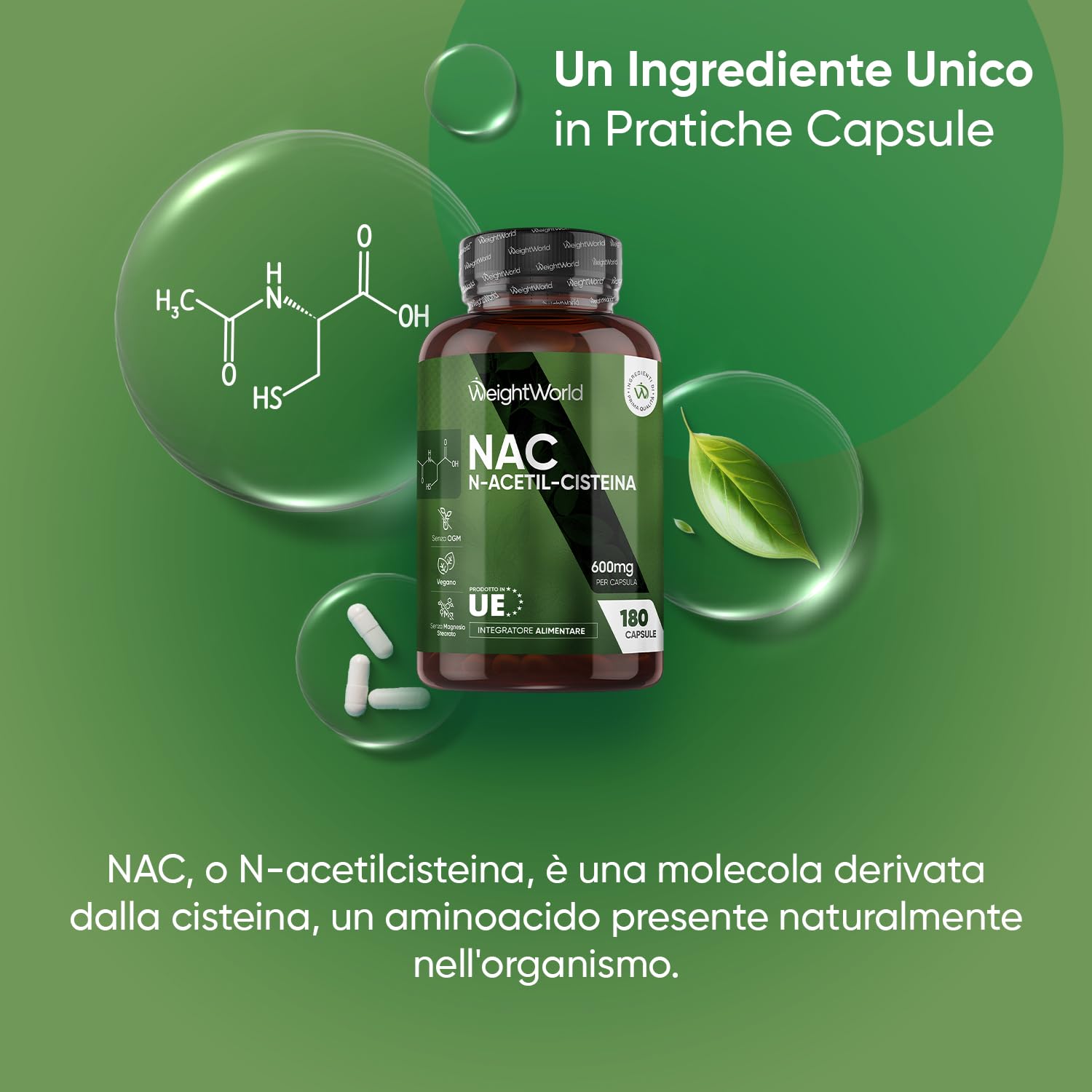 Vitamina C Liposomiale 1000mg Vegana, Omega 3 2000mg e NAC N-Acetil-Cisteina, 180 Capsule + 240 Softgel + 180 Capsule, Acido Ascorbico, Omega 3 Olio di Pesce, EPA, DHA, N Acetilcisteina, Senza OGM