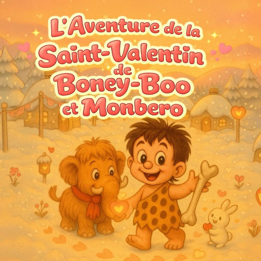 L’Aventure de la Saint-Valentin de Boney-Boo et Monbero: Une douce histoire d’hiver pour partager l’amour (Boney-Boo (Édition Française))