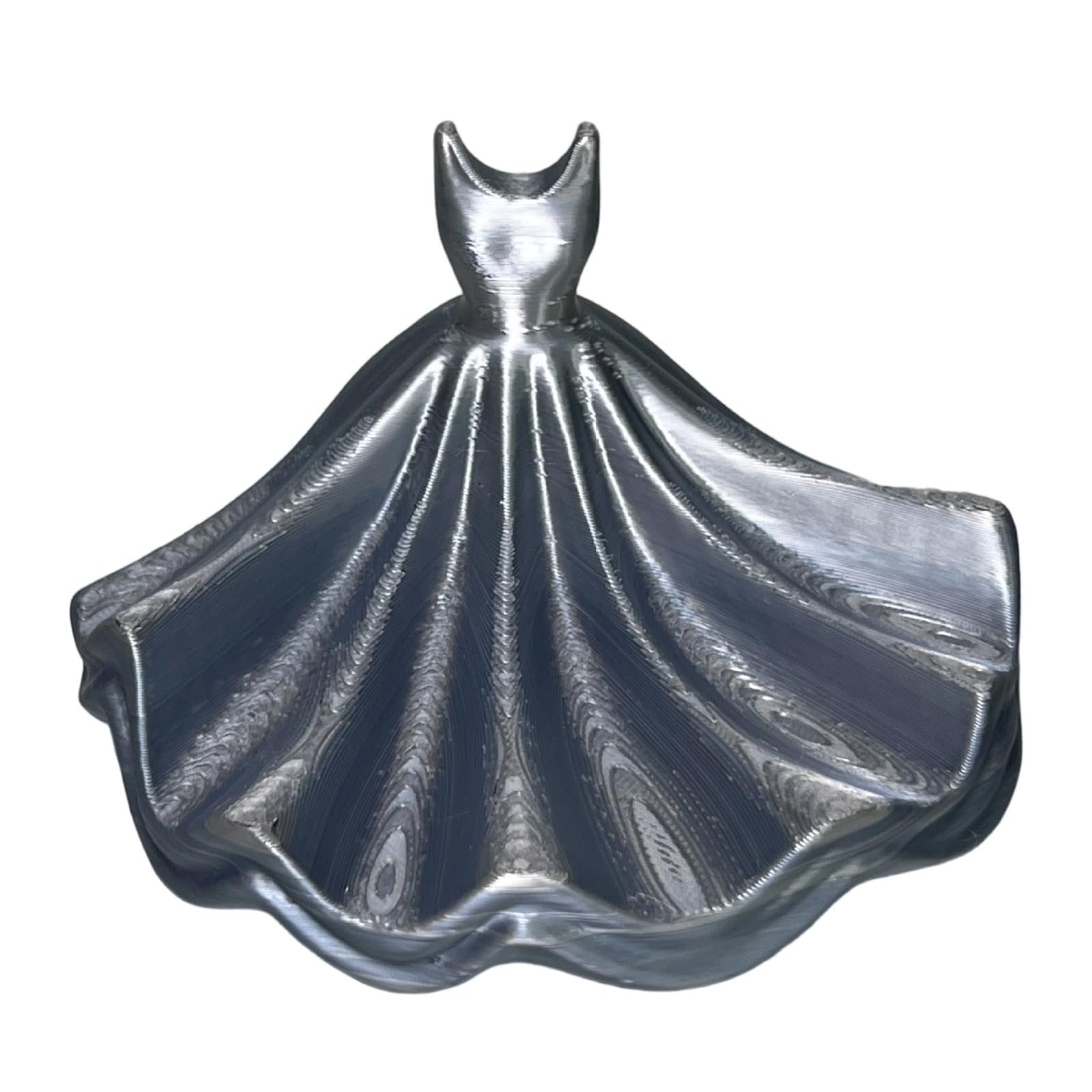 Greabuy Unique Dress Styles Jewelry Box Tray Craft of Sturdy Polylactic Acid Materials for Bridesmaids and Fashion Lovers Polylactic Acid Jewelry Tray