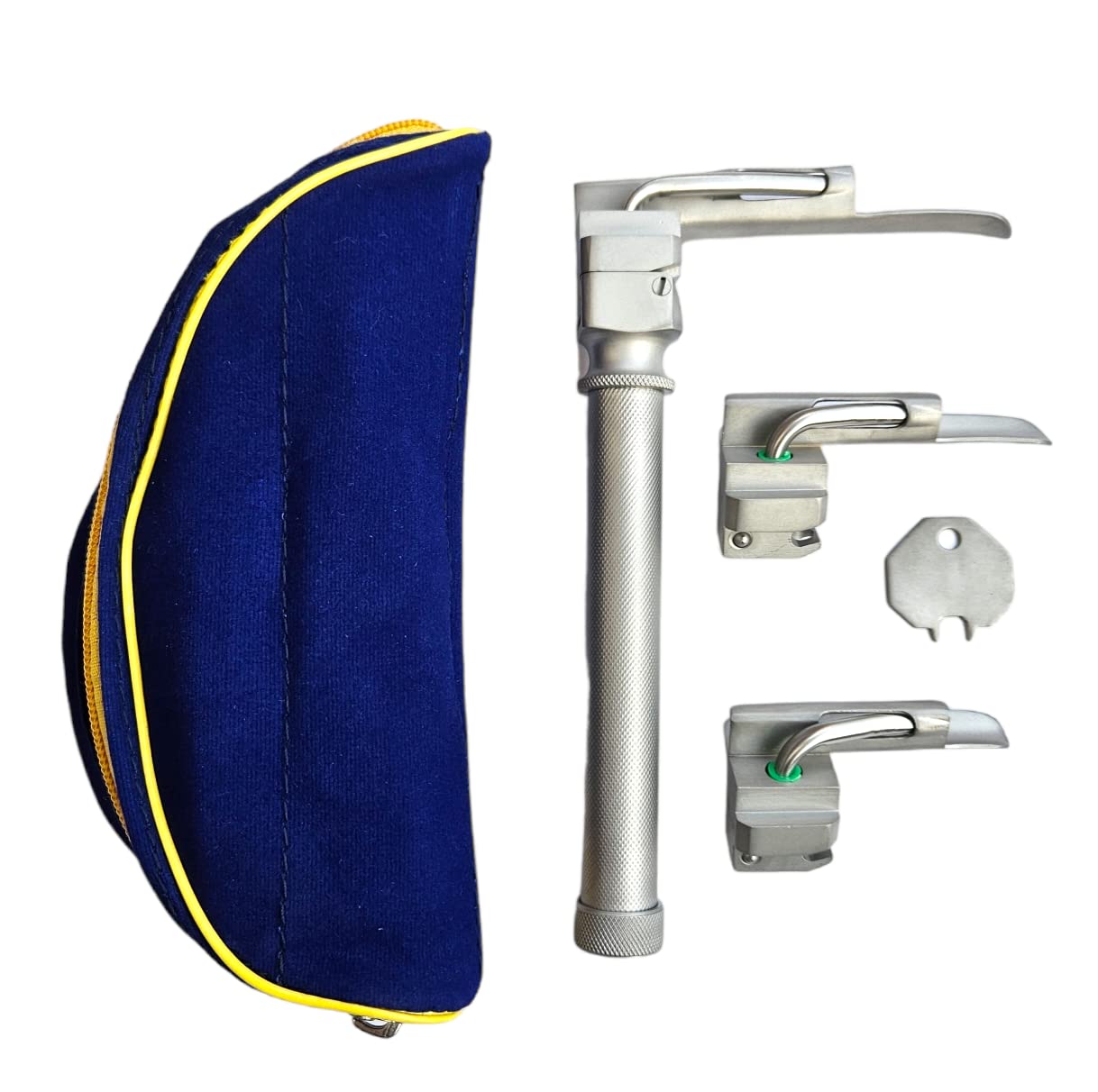MEDITECH GLOBAL Fiber Optic Pediatric Miller Type Stainless Steel Laryngoscope Set (Blade Size: 00, 0 and 1 with Handle) (B0BWFKHGCR) Amazon Price History, Amazon Price Tracker