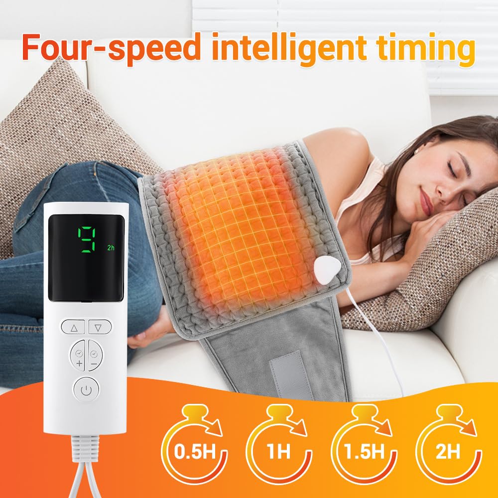 Cuscino termico con spegnimento automatico,Cuscino Riscaldato Mobile