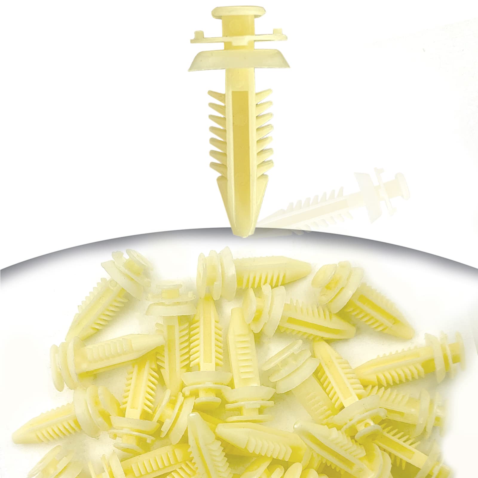 20PCS Door Trim Panel Retainers Clips Compatible with GM SUV Pickup Truck Chevy 15545202