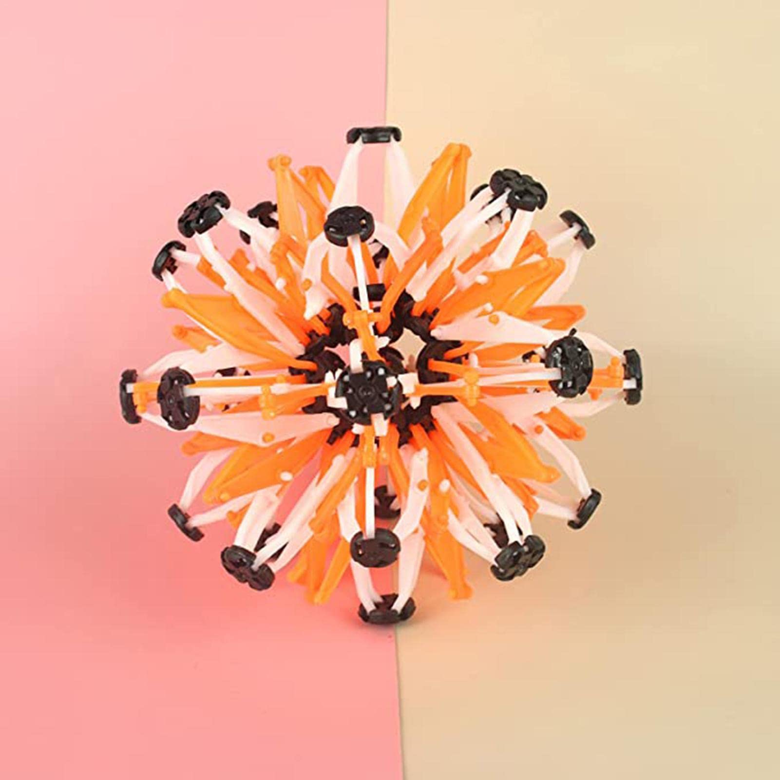 Expandable Magic Ball, Coloured Plastic Expanding Magic Ball, Scalable Variable Flower Shape Magic Ball Kids Toys - Image 2