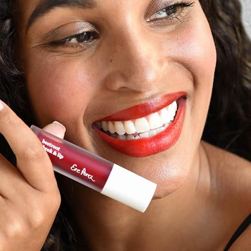 Miniatura 6 de Ere Perez - Mejilla de remolacha natural + tinte de labios  Resistente al agua, de larga duración, hidratante, vibrante  Agave azul, aceite de rosa