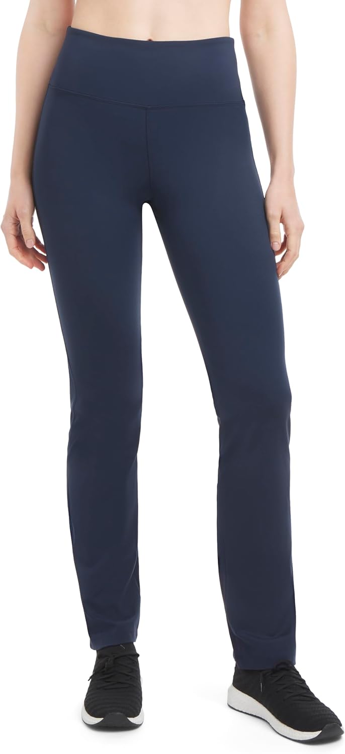 Danskin Womens Supersculpt Nylon Bootcut Yoga Pants - Image 3